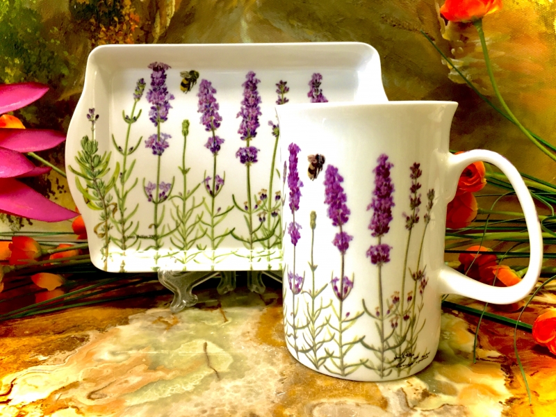 Set: Becher + Tablett Ashdene