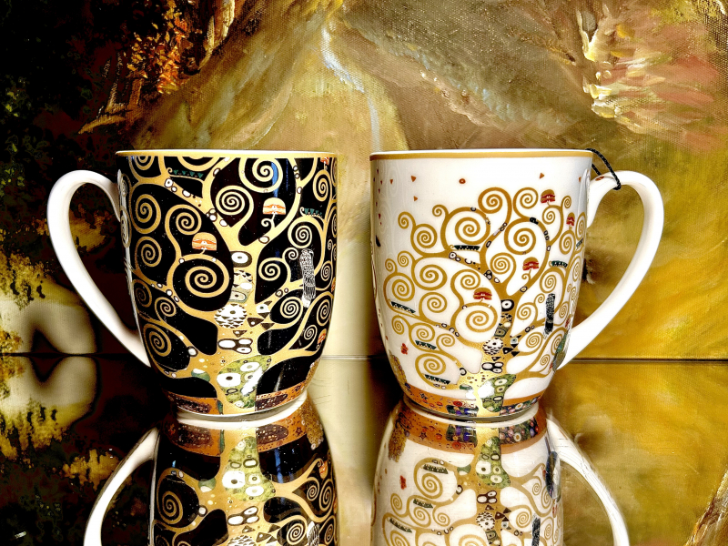 Set: 2 Tassen Gustav Klimt