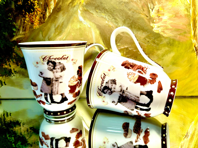 Set: 4 Tassen