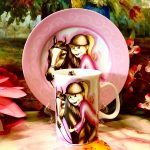 Set: Becher + Teller Ashdene