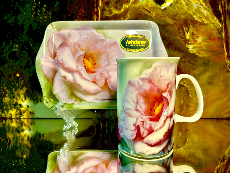 Set: Becher + Tablett Ashdene