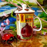 Deckeltasse Ashdene of Australia
