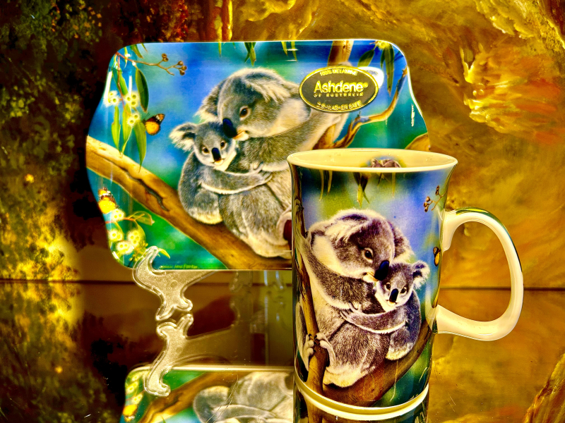 Set: Becher + Tablett Ashdene