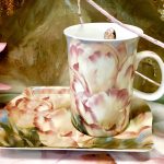 Set: Becher + Tablett Ashdene
