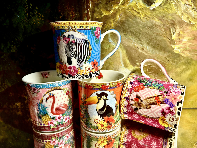 Set: 4 Becher
