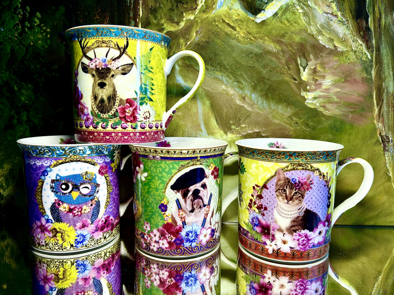 Set: 4 Becher