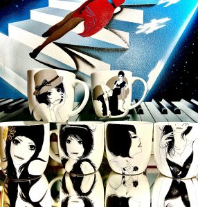 Set: 6 Becher "My Girl"