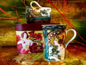 Set: 2 Becher Alfons Mucha