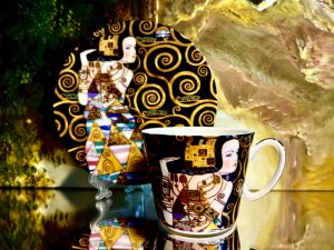 Gedeck 2tlg.: Tasse + Untertasse Gustav Klimt