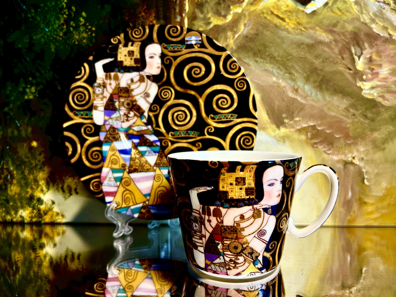 Gedeck 2tlg.: Tasse + Untertasse Gustav Klimt