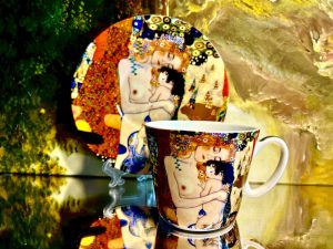Gedeck 2tlg.: Tasse + Untertasse Gustav Klimt