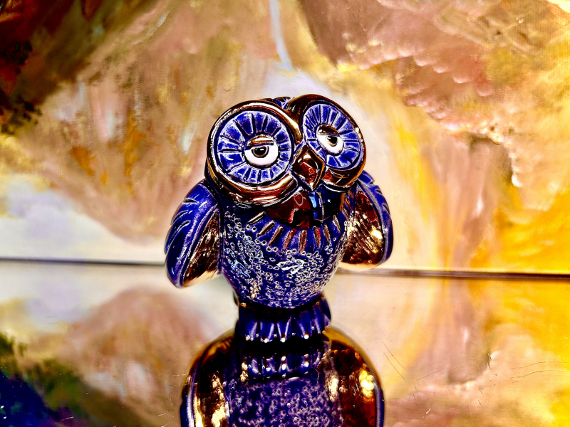 De Rosa Rinconada Blaue Eule
