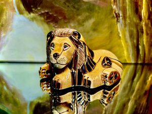 Rinconada ruhender Löwe