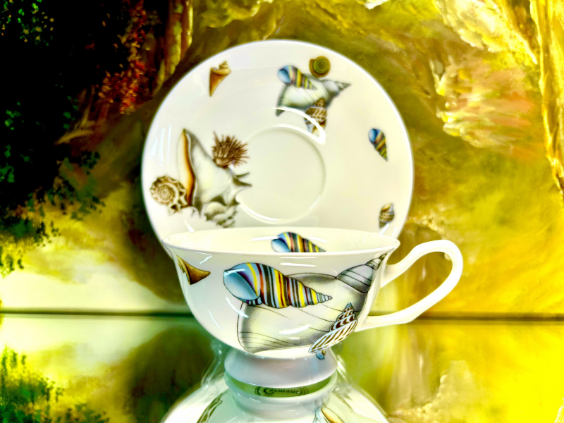 Gedeck 2tlg. : Tasse + Untertasse