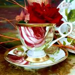 Gedeck 2tlg. : Tasse + Untertasse