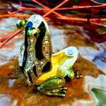 Pillendose Frosch
