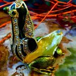 Pillendose Schmuckschatulle Frosch