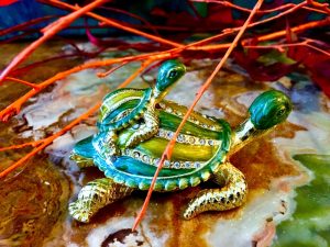 Pillendose Schmuckdose Schildkröten