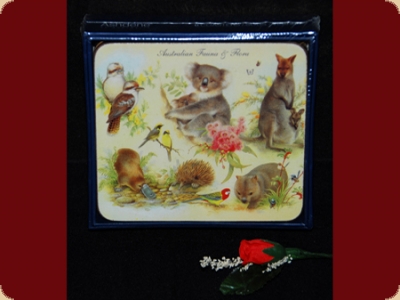 Ashdene of Australia Set: 6 Untersetzer