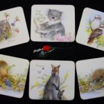 Ashdene of Australia Set: 6 Untersetzer
